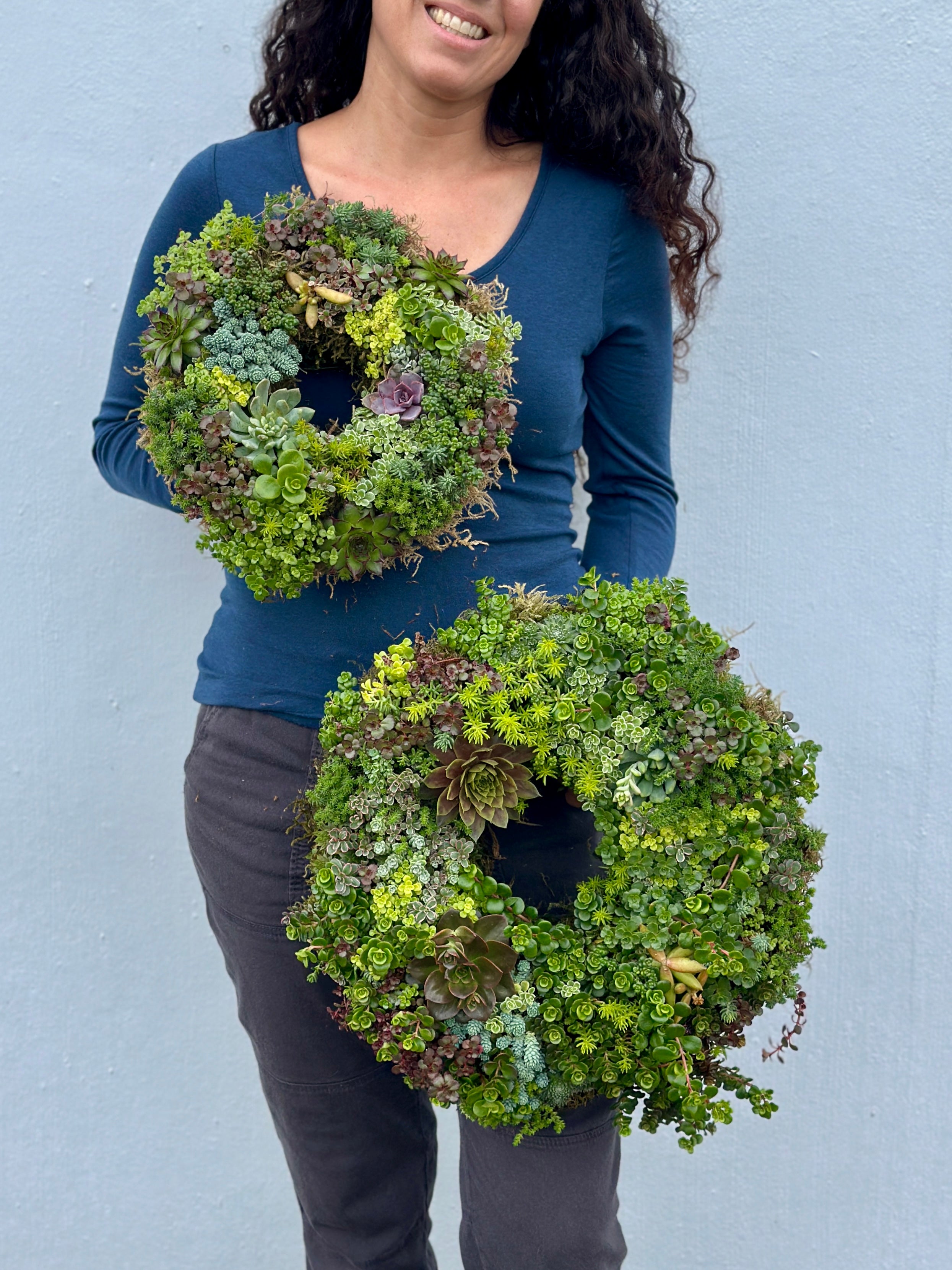 Handcrafted Succulent Wreath 12
