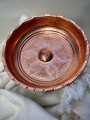 Handmade Copper Turkish Ritual Bowl