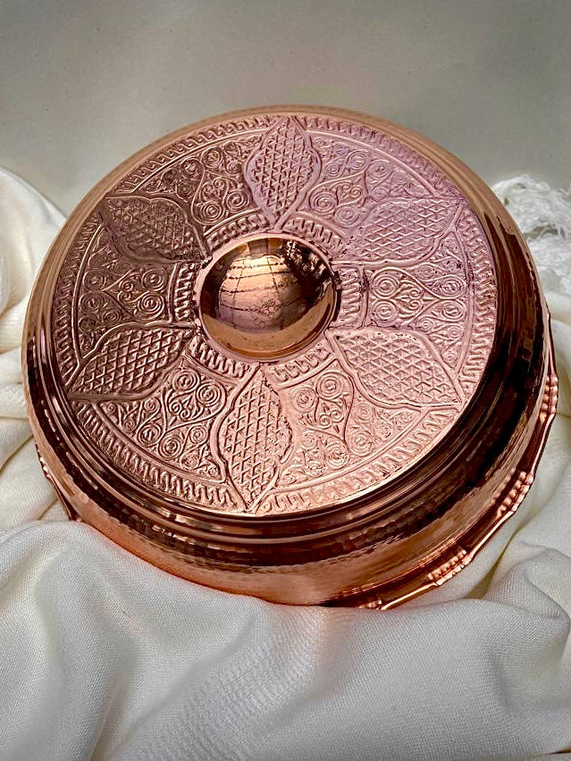
                  
                    Handmade Copper Turkish Ritual Bowl
                  
                